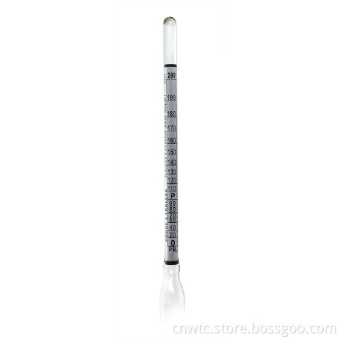 Alcohol Hydrometer: Measuring Alcohol Proof from 0-200